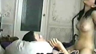 sexy indian babe honey screws her white guy porn video