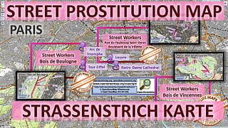 Paris, France, Sex Map, Street Prostitution Map, Massage Parlours, Brothels, Whores, Freelancer, Streetworker, Prostitutes porn video